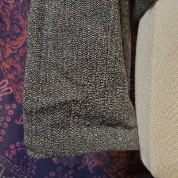 NWT Lauren Ralph Lauren Petite Gray Wool Blend Double Breasted Blazer Womens 14P - Picture 8 of 12